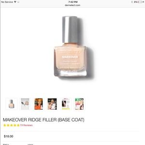 Concealing ridge filler